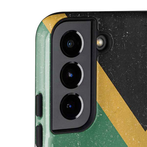 South Africa Flag Distressed Galaxy S22 Pro Case